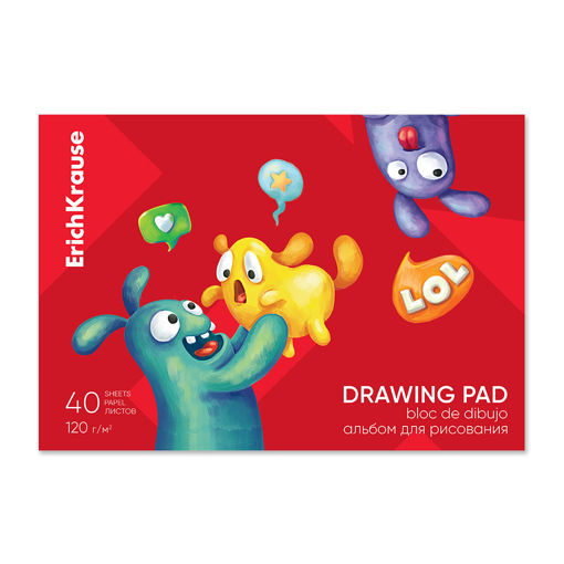 Picture of 120GSM A4 DRAWING PAD 40 SHEETS